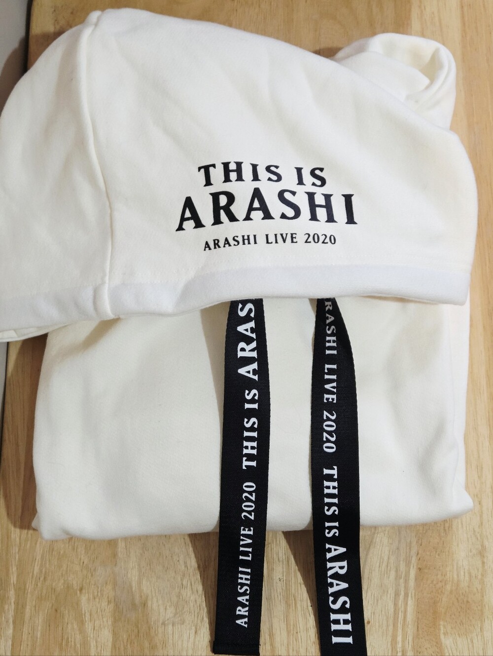 This Is Arashi - Arashi Live 2020 Beige Hoodie - Jpop J-pop Idol Boy Band